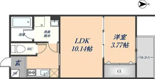 エスペランサ【1階】の間取り