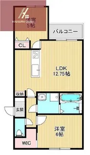 リアノーラ平野WEST【2階】の間取り