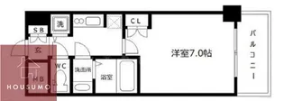 W−STYLE新大阪Ⅱ【1402号室】の間取り