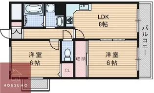 べリオYS【2階】の間取り