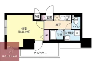 Dimus新大阪【13階】の間取り