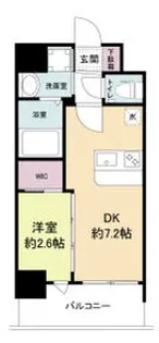 セレニテ江坂アリア【12階】の間取り