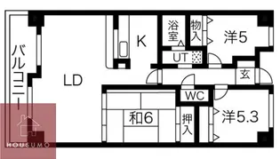 アビタシオン橋本II【2階】の間取り