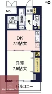 アーバネス淀川 【10階】の間取り