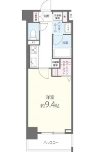 メゾン センリーユ【502号室】の間取り