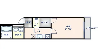 フジパレス城東諏訪ノースⅡ番館【3階】の間取り