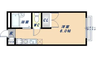 ウィステリア【2階】の間取り