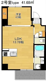 THE SUNSHINE【9階】の間取り