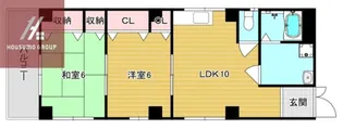 セレッソプラーサ中川【401号室】の間取り