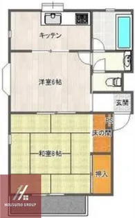 マンション島江【3階】の間取り