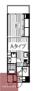 セントロイヤルクラブ新大阪【6階】の間取り