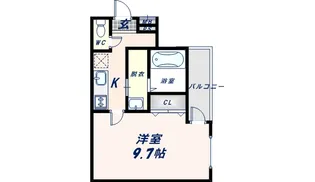 フジパレス新深江Ⅷ番館【201号室】の間取り