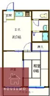 第8東城マンション【3階】の間取り