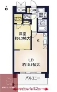 ア・ミュゼ新大阪【1009号室】の間取り