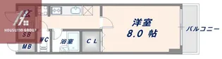 ステュディオ【905号室】の間取り