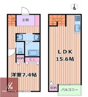 la puna【B号室号室】の間取り