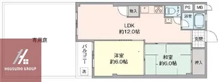 桃山台コーポラス【1階】の間取り