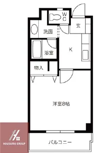 プリオール・ドゥ【2階】の間取り