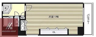 フルーレ新大阪【7階】の間取り