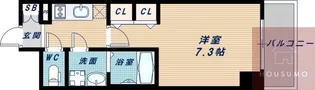 ファーストフィオーレ江坂グレイス【504号室】の間取り