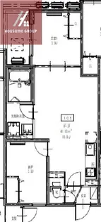 D porta granz【2階】の間取り