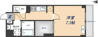 ピアチェーレC棟【2階】の間取り