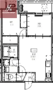 D porta granz【1階】の間取り