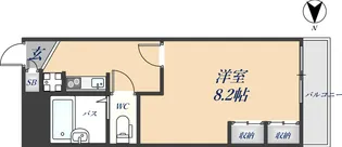 ichi灰塚テラス【2階】の間取り