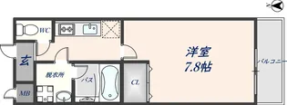 フジパレス光南町Ⅱ番館【103号室】の間取り