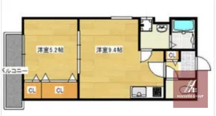 セレニティ田川北B棟【301号室】の間取り