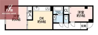 サングレール【4階】の間取り