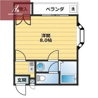 アーバンSライフ A棟【2階】の間取り