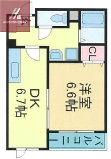 ステラートコート玉造【5階】の間取り