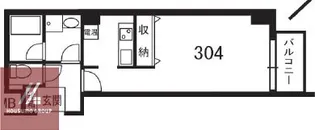 Le・Ciel【304号室】の間取り