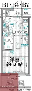 エスリード新大阪グランゲートサウス【5階】の間取り
