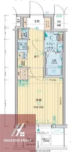 エグゼ大阪NORTHゲート【1階】の間取り