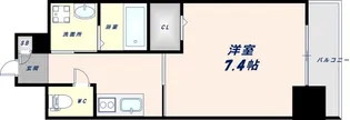INOVE俊徳町【507号室】の間取り