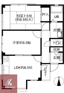 柴原ロコハイツ【202号室】の間取り