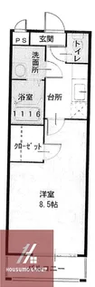 フジパレス吹田ウエストⅠ番館【2階】の間取り