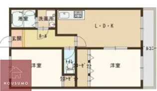 伊丹マンション【302号室】の間取り
