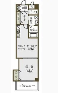 メゾン ドゥ ミヤビ【203号室】の間取り