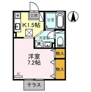 DACハウス’98【1階】の間取り