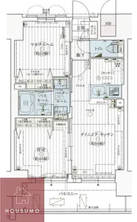 エステムコート新大阪Ⅹザ・ゲート【1207号室】の間取り