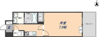 CASSIA住道【6階】の間取り
