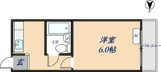 ラフォーレ新石切 西棟【202号室】の間取り