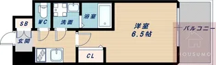 LUMINOUS三国本町【1105号室】の間取り