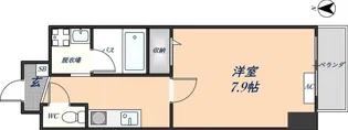 アンビション【8階】の間取り