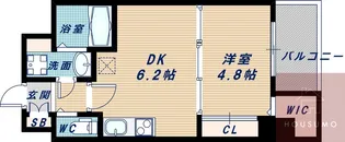 SEST新大阪【611号室】の間取り