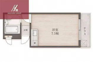 エクセレントハイツ【103号室】の間取り