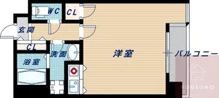 C-WING【104号室】の間取り